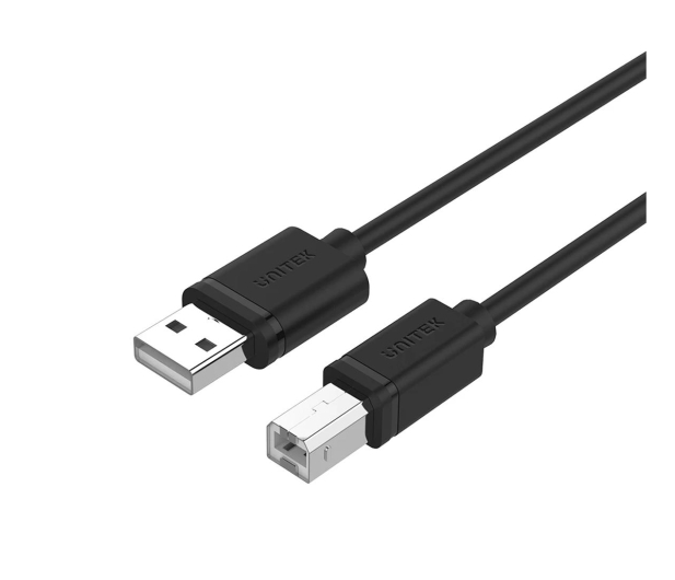 UNITEK Kabel USB 2.0 - USB-B 1m (do drukarki) - 570888 - zdjęcie 2